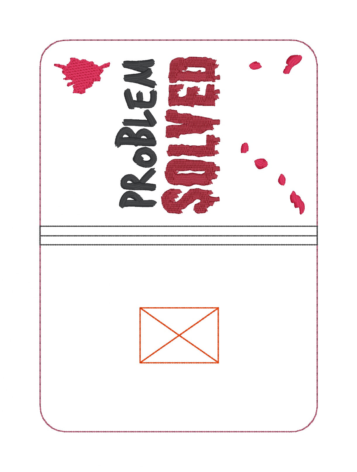 Problem Solved Notebook Cover 2 Sizes Available Machine Embroidery D problem-solved-notebook-cover-2-sizes-available-machine-embroidery-d