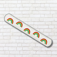 Load image into Gallery viewer, Rainbow Slap Bracelet (single and multi files, and applique and vinyl styles included) DIGITAL DOWNLOAD