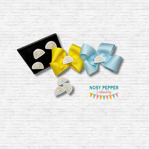 Rainbow squishy feltie embroidery file Oct '24 Patreon Bundle (single and multi files included) DIGITAL DOWNLOAD
