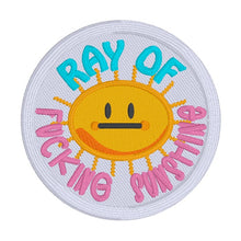 Load image into Gallery viewer, Ray Of patch (2 sizes included) machine embroidery design DIGITAL DOWNLOAD