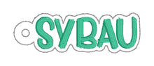 Load image into Gallery viewer, SYBAU snap tab and eyelet fob set (single and multi files included) --DEC 25 MB--machine embroidery design DIGITAL DOWNLOAD