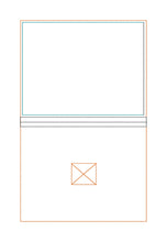 Load image into Gallery viewer, Shaker Notebook Cover 2 sizes available machine embroidery design DIGITAL DOWNLOAD