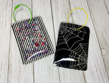 Load image into Gallery viewer, Shaker luggage tag set machine embroidery design DIGITAL DOWNLOAD