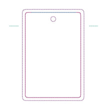 Load image into Gallery viewer, Shaker luggage tag set machine embroidery design DIGITAL DOWNLOAD