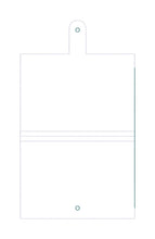 Load image into Gallery viewer, Shaker top load notebook cover machine embroidery design DIGITAL DOWNLOAD