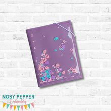 Load image into Gallery viewer, Shaker Notebook Cover 2 sizes available machine embroidery design DIGITAL DOWNLOAD