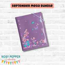 Load image into Gallery viewer, Shaker Notebook Cover 2 sizes available machine embroidery design DIGITAL DOWNLOAD