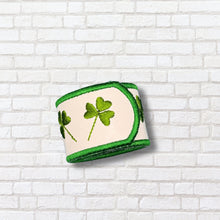 Load image into Gallery viewer, Shamrock Slap Bracelet (single and multi files, and applique and vinyl styles included) DIGITAL DOWNLOAD