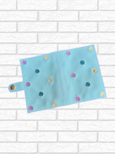 Load image into Gallery viewer, Shell Quilted top load notebook cover machine embroidery design DIGITAL DOWNLOAD