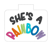 Load image into Gallery viewer, Rainbow Grab &amp; Go Collection – Machine Embroidery Designs (11 Designs Included) Digital Download