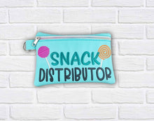 Load image into Gallery viewer, Snack Distributor ITH Bag (4 sizes available) machine embroidery design DIGITAL DOWNLOAD