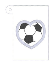 Load image into Gallery viewer, Soccer Grab &amp; Go Collection – Machine Embroidery Designs (9 Designs Included) Digital Download