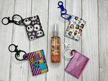 Load image into Gallery viewer, Spray Sanitizer sleeves (3 sizes included) machine embroidery design DIGITAL DOWNLOAD