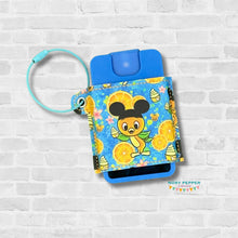 Load image into Gallery viewer, Square Sanitizer sleeves (2 sizes included) machine embroidery design DIGITAL DOWNLOAD (Copy)