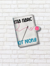 Load image into Gallery viewer, Stab Fabric Needle Minder machine embroidery design DIGITAL DOWNLOAD