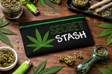 Load image into Gallery viewer, Secret Stash ITH Bag Embroidery Design – Zipper Pouch – 5 Sizes Included – Digital Download