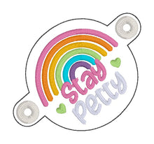 Load image into Gallery viewer, Stay Petty Bun cover —FEB 26 MB—machine embroidery design DIGITAL DOWNLOAD
