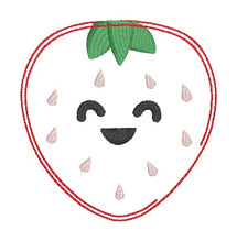 Load image into Gallery viewer, Strawberry desk pet machine embroidery design DIGITAL DOWNLOAD