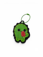 Load image into Gallery viewer, Summer Cactus applique bag tag/ornament/bookmark machine embroidery design DIGITAL DOWNLOAD