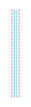 Load image into Gallery viewer, Summer Floral fob set machine embroidery file (3 sizes, single and multi files included) DIGITAL DOWNLOAD