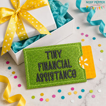 Load image into Gallery viewer, Tiny Financial Card Case June '26 Mega Bundle machine embroidery design DIGITAL DOWNLOAD