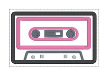 Load image into Gallery viewer, Tape applique Gift Card holder machine embroidery design DIGITAL DOWNLOAD