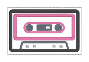 Tape applique Gift Card holder machine embroidery design DIGITAL DOWNLOAD