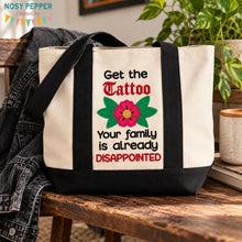 Load image into Gallery viewer, Get The Tattoo machine embroidery design (4 sizes included) DIGITAL DOWNLOAD