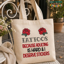 Load image into Gallery viewer, Tattoos Stickers machine embroidery design (4 sizes included) DIGITAL DOWNLOAD