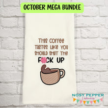 Load image into Gallery viewer, This Coffee machine embroidery design (4 sizes included) DIGITAL DOWNLOAD