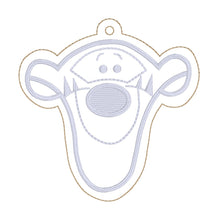 Load image into Gallery viewer, Woods Friends ornament set (set of 4 designs) machine embroidery design DIGITAL DOWNLOAD