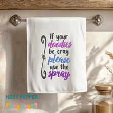 Load image into Gallery viewer, If your doodies be cray machine embroidery design 4 sizes included DIGITAL DOWNLOAD