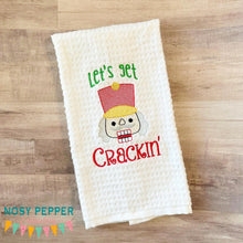 Load image into Gallery viewer, Let&#39;s Get Crackin sketchy machine embroidery design (4 sizes included) DIGITAL DOWNLOAD