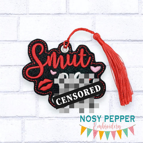 Smut Sl@t bookmark/ornament/bag tag machine embroidery design March 24 Mature Bundle