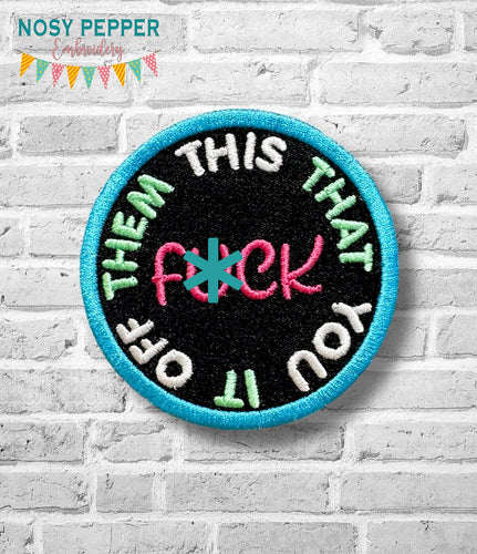 F it all patch 2025 Mystery Patch Bundle (2 sizes included) machine embroidery design DIGITAL DOWNLOAD