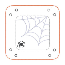 Load image into Gallery viewer, Web ITH Tray (5 sizes included) machine embroidery design DIGITAL DOWNLOAD