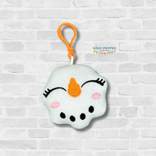 Load image into Gallery viewer, Happy Snowman stuffie (6 sizes included) Fall 25 Skill Builder Bundle machine embroidery design DIGITAL DOWNLOAD