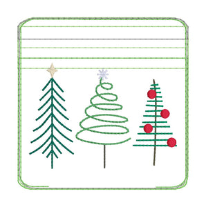 Whimsical Tree ITH Bag embroidery design (5 sizes available) DIGITAL DOWNLOAD