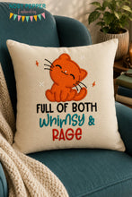 Load image into Gallery viewer, Whimsy and Rage applique machine embroidery design (4 sizes included) DIGITAL DOWNLOAD