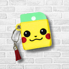 Load image into Gallery viewer, Yellow Anime Quilted Square Sanitizer Case machine embroidery design DIGITAL DOWNLOAD