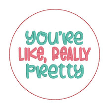 Load image into Gallery viewer, You&#39;re Like Really double-sided car tag Oct &#39;24 Mystery Bundle machine embroidery design DIGITAL DOWNLOAD