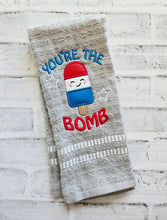 Load image into Gallery viewer, You're The Bomb Appliqué machine embroidery design (4 sizes included) DIGITAL DOWNLOAD
