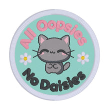 Load image into Gallery viewer, All Oopsies patch (2 sizes included) machine embroidery design DIGITAL DOWNLOAD