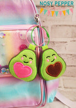 Load image into Gallery viewer, Avocado mini stuffie machine embroidery design machine embroidery design DIGITAL DOWNLOAD