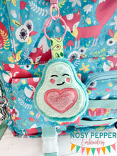 Load image into Gallery viewer, Avocado mini stuffie machine embroidery design machine embroidery design DIGITAL DOWNLOAD