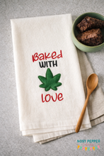 Load image into Gallery viewer, Baked With Love Applique machine embroidery design (4 sizes included) DIGITAL DOWNLOAD