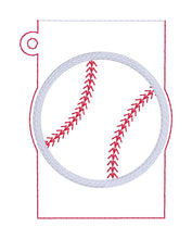 Load image into Gallery viewer, Sports applique card holder set (5 designs in 2 options included) machine embroidery design DIGITAL DOWNLOAD