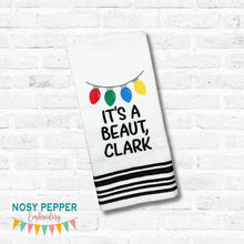 Load image into Gallery viewer, It&#39;s A Beaut machine embroidery design (5 sizes included) DIGITAL DOWNLOAD