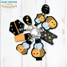 Load image into Gallery viewer, Bee Grab &amp; Go Collection – Machine Embroidery Designs (10 Designs Included) Digital Download