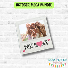 Load image into Gallery viewer, Best B!tches frame 25 Fall Mature Mystery Bundle machine embroidery design DIGITAL DOWNLOAD